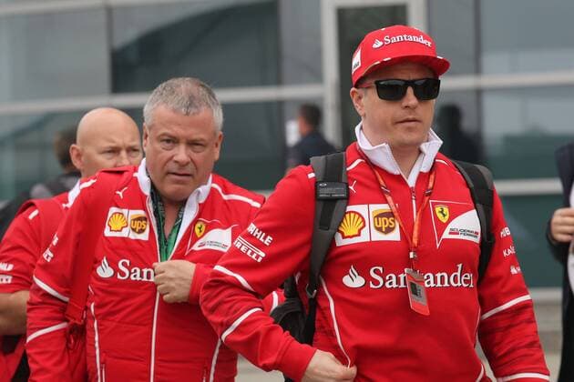 Chinese Grand Prix, Shanghai 06 - 09 April 2017 06.04.2017 - Kimi Raikkonen (FIN) Scuderia Ferrari SF70H 
