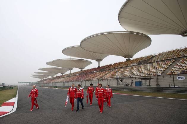 Chinese Grand Prix, Shanghai 06 - 09 April 2017 06.04.2017 - Sebastian Vettel (GER) Scuderia Ferrari SF70H 