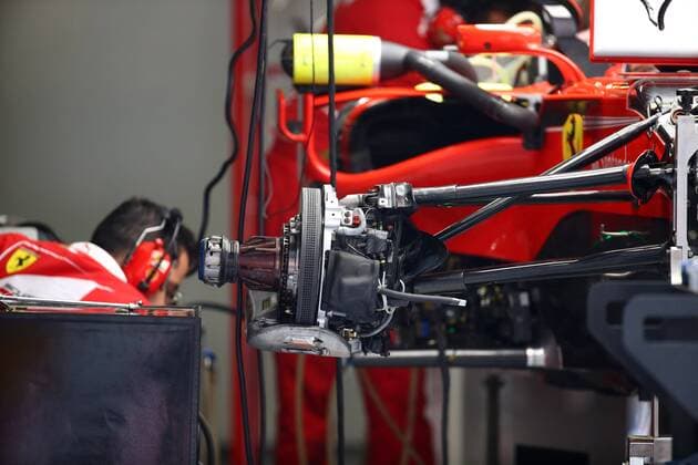 Chinese Grand Prix, Shanghai 06 - 09 April 2017 06.04.2017 - Scuderia Ferrari SF70H, detail 