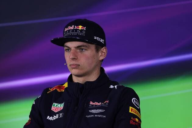 Chinese Grand Prix, Shanghai 06 - 09 April 2017 06.04.2017 - press conference PK Pressekonferenz Max Verstappen (NED) Red Bull Racing RB13 