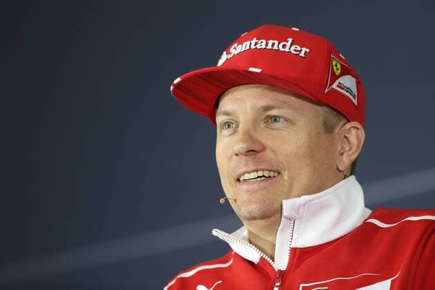 Finnish F1 driver Kimi Raikkonen of Ferrari attends a press conference PK Pressekonferenz ahead of the 2017 Formula One Chinese Grand Prix at the Shanghai International Circuit in Shanghai, China, 6 April 2017. F1 drivers attend press conference for 2017 Formula One Chinese Grand Prix  20170406_83580