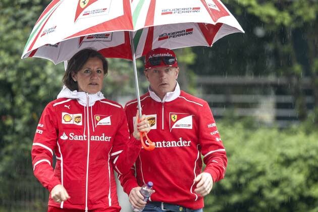 Shanghai : Motorsports: FIA Formula One World Championship WM Weltmeisterschaft 2017 on March, 25, 2017, Chinese Formula One Grand Prix Shanghai Circuit on April 06, 2017 in Shanghai, China. (Photo by Hoch Zwei) 7 Kimi Räikkönen (GER, Scuderia Ferrari) Shanghai China xHZx