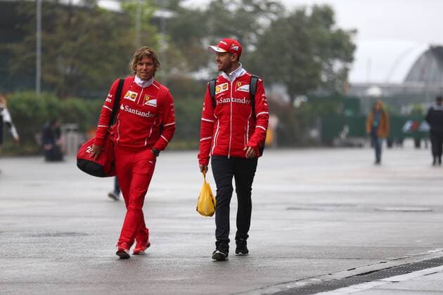 Chinese Grand Prix, Shanghai 06 - 09 April 2017 07.04.2017 - Sebastian Vettel (GER) Scuderia Ferrari SF70H 