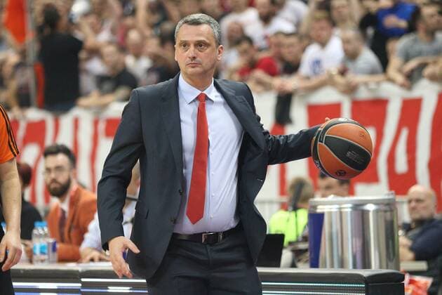 DEJAN RADONJIC trener kosarkasa Crvene zvezde na utakmici Evrolige protiv Uniksa Kazanj u hali Kombank Beogradska arena, Beograd 31.03.2017. godine MarkoxMetlas 