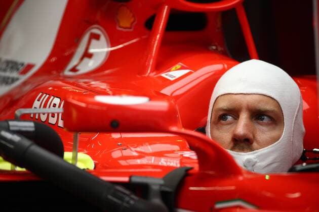 Chinese Grand Prix, Shanghai 06 - 09 April 2017 07.04.2017 - Free Practice 2, Sebastian Vettel (GER) Scuderia Ferrari SF70H 
