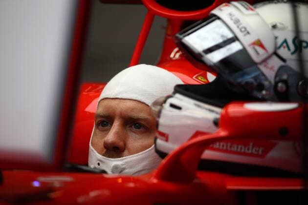 Chinese Grand Prix, Shanghai 06 - 09 April 2017 07.04.2017 - Free Practice 2, Sebastian Vettel (GER) Scuderia Ferrari SF70H 