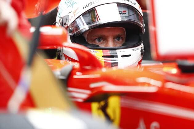 Motorsports: FIA Formula One World Championship WM Weltmeisterschaft 2017, Grand Prix of AChina, 5 Sebastian Vettel (GER, Scuderia Ferrari), Shanghai China xHOCHxZWEIx