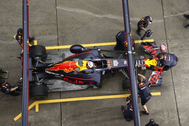 Motorsports: FIA Formula One World Championship WM Weltmeisterschaft 2017, Grand Prix of AChina, 3 Daniel Ricciardo (AUS, Red Bull Racing), Shanghai China xHOCHxZWEIx