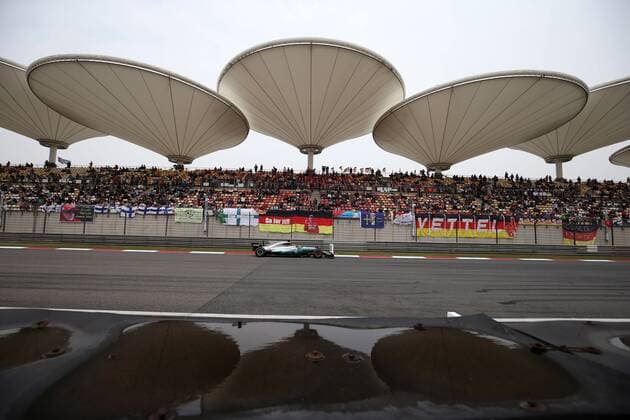 Chinese Grand Prix, Shanghai 06 - 09 April 2017 08.04.2017- Free Practice 3, Lewis Hamilton (GBR) Mercedes AMG F1 W08 