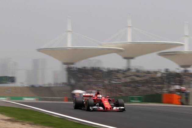 Chinese Grand Prix, Shanghai 06 - 09 April 2017 08.04.2017- Free Practice 3, Sebastian Vettel (GER) Scuderia Ferrari SF70H 