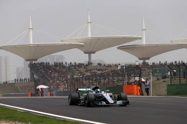 Chinese Grand Prix, Shanghai 06 - 09 April 2017 08.04.2017 - Free Practice 3, Lewis Hamilton (GBR) Mercedes AMG F1 W08 