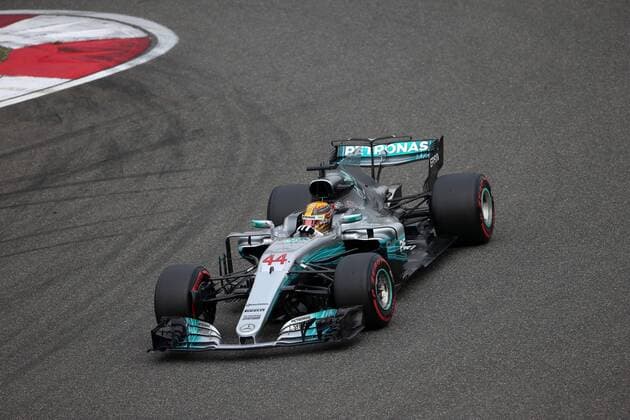 Chinese Grand Prix, Shanghai 06 - 09 April 2017 08.04.2017 - Qualifying, Lewis Hamilton (GBR) Mercedes AMG F1 W08 