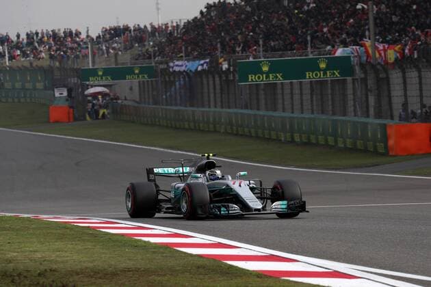 Chinese Grand Prix, Shanghai 06 - 09 April 2017 08.04.2017 - Qualifying, Valtteri Bottas (FIN) Mercedes AMG F1 W08 