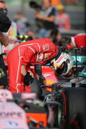 Chinese Grand Prix, Shanghai 06 - 09 April 2017 08.04.2017 - Qualifying, Sebastian Vettel (GER) Scuderia Ferrari SF70H 