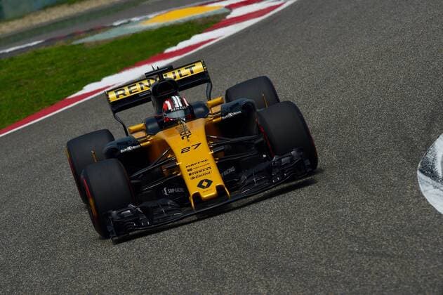 Niko Hülkenberg (GER 27), Renault F1 Team, Grosser Preis von China 2017, 3 Freies Training, Motorsport, Formel 1, 07.04.2017, Shanghai Copyright: xAndre Eibner-Pressefotox EP_JAE