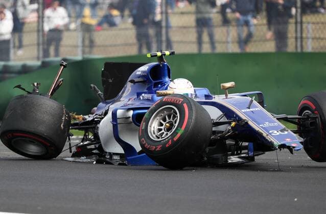 Italian F1 driver Antonio Giovinazzi of Sauber leaves the car after crashing during the qualifying session for the 2017 Formula One Chinese Grand Prix at the Shanghai International Circuit in Shanghai, China, 8 April 2017. Antonio Giovinazzi will line up on the grid for Sauber once again at the Chinese Grand Prix as Pascal Wehrlein continues his recovery from a back injury. Wehrlein pulled out of the season-opening race in Australia after Friday practice, but Ferrari reserve driver Giovinazzi fared well as a late call-up. The 23-year-old qualified 16th and placed 12th in the race, while team-mate Marcus Ericsson did not finish. Formula One: Antonio Giovinazzi set for Shanghai seat in Wehrlein s continued absence  pbu604281_14