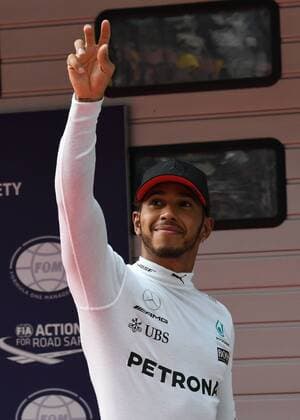 Lewis Hamilton; Mercedes Grand Prix, formula 1 GP, China in Shanghai, 09.04.2017 Photo:mspb Lukas Gorys Lewis Hamilton; formula 1 GP, China