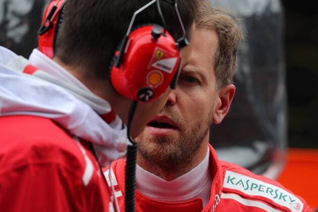 Chinese Grand Prix, Shanghai 06 - 09 April 2017 09.04.2017 - Race, Sebastian Vettel (GER) Scuderia Ferrari SF70H 