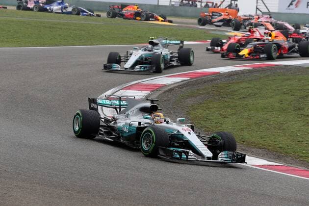 Chinese Grand Prix, Shanghai 06 - 09 April 2017 09.04.2017 - Race, Start of the race 