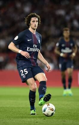 Adrien Rabiot ( PSG ) FOOTBALL : Paris Saint Germain vs Guingamp - Ligue 1 - Paris - 09 04 2017 FedericoPestellini Panoramic 
