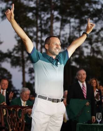 Garcia wins Masters title Sergio Garcia of Spain celebrates after winning the Masters Tournament at Augusta National Golf Club on April 9, 2017, beating Justin Rose of England in a playoff. 