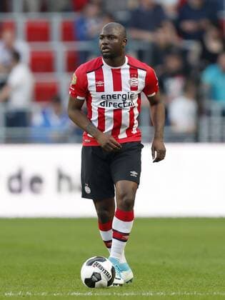 Jetro Willems of PSVduring the Dutch Eredivisie match between PSV Eindhoven and Willem II Tilburg at the Phillips stadium on April 09, 2017 in Eindhoven, The Netherlands PSV v WILLEM II Dutch Eredivisie 2016 2017 xVIxxIVx 7547832