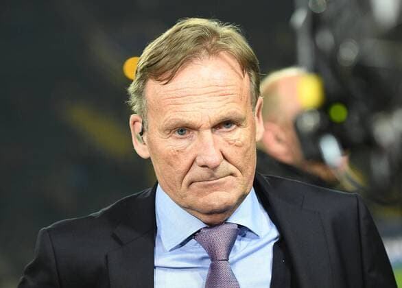 11.04.2017, xjhx, Fussball UEFA Champions League, Borussia Dortmund - AS Monaco, emspor, v.l. Geschaeftsfuehrer Hans-Joachim Watzke (Borussia Dortmund) Dortmund