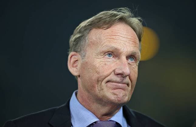 Bilder des Tages - SPORT 11.04.2017, Fussball Champions-League 2016 2017, Viertelfinale, Borussia Dortmund - AS Monaco, im Signal-Iduna-Park Dortmund. Geschäftsführer Hans-Joachim Watzke (Dortmund) 