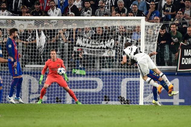 April 11, 2017 - Rome, Italy - Giorgio Chiellini of Juventus during the UEFA Champions League quarter final match between Juventus and Barcelona at the Juventus Stadium, Turin, Italy on 11 April 2017. Juventus - Barcelona Champions League  - ZUMAn230 20170411_zaa_n230_146 Copyright: xGiuseppexMaffiax
