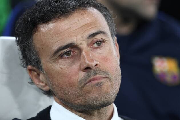 April 11, 2017 - Turin, Italy - Barcelona coach Luis Enrique during the Uefa Champions League quarter finals football match JUVENTUS - BARCELONA on 11 04 2017 at the Juventus Stadium in Turin, Italy. Juventus v FC Barcelona Barca - UEFA Champions League Quarter Final: First Leg  - ZUMAn230 20170411_zaa_n230_220 Copyright: xMatteoxBottanellix