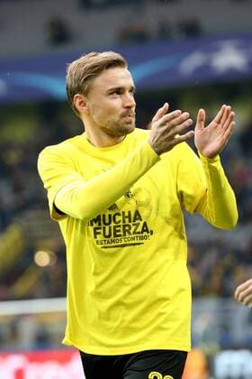 Marcel Schmelzer (Borussia Dortmund 29) mit Marc Bartra (Borussia Dortmund 5) T-Shirt, Borussia Dortmund vs AS Monaco, UEFA Champions League, Viertelfinale, Nachholspiel Fussball, 12.04.2017, Dortmund Copyright: xLangerx xEibner-Pressefotox EP_HLR