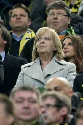 Hannelore Kraft, Borussia Dortmund vs AS Monaco, UEFA Champions League, Viertelfinale, Nachholspiel Fussball, 12.04.2017, Dortmund Copyright: xLangerx xEibner-Pressefotox EP_HLR