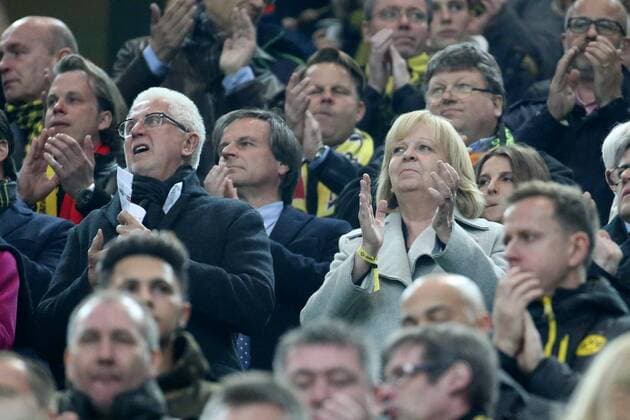 Hannelore Kraft, Borussia Dortmund vs AS Monaco, UEFA Champions League, Viertelfinale, Nachholspiel Fussball, 12.04.2017, Dortmund Copyright: xLangerx xEibner-Pressefotox EP_HLR