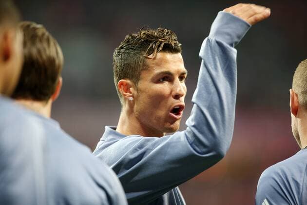 Fußball UEFA Champions League: FC Bayern Muenchen - Real Madrid , Saison 2016 2017, Viertelfinale, Hinspiel, quarter finals, first leg, 12.04.2017, xmdx, Cristiano RONALDO (7, Real Madrid) FC Bayern Muenchen - Real Madrid