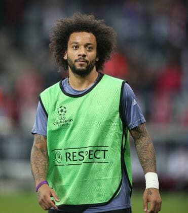 Fußball UEFA Champions League: FC Bayern Muenchen - Real Madrid , Saison 2016 2017, Viertelfinale, Hinspiel, quarter finals, first leg, 12.04.2017, xmdx, MARCELO (12, Real Madrid) FC Bayern Muenchen - Real Madrid
