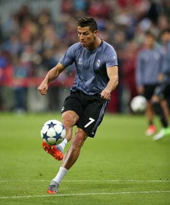 Fußball UEFA Champions League: FC Bayern Muenchen - Real Madrid , Saison 2016 2017, Viertelfinale, Hinspiel, quarter finals, first leg, 12.04.2017, xmdx, Cristiano RONALDO (7, Real Madrid) FC Bayern Muenchen - Real Madrid