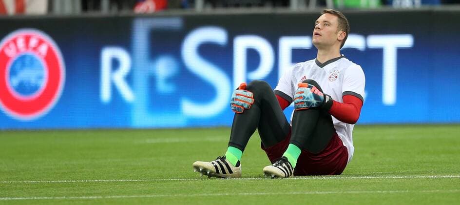 Fußball UEFA Champions League: FC Bayern Muenchen - Real Madrid , Saison 2016 2017, Viertelfinale, Hinspiel, quarter finals, first leg, 12.04.2017, xmdx, Manuel NEUER (1, Tor, FC Bayern Muenchen) FC Bayern Muenchen - Real Madrid