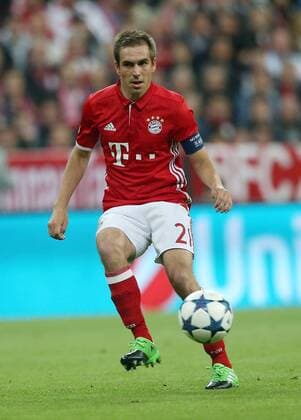 Fußball UEFA Champions League: FC Bayern Muenchen - Real Madrid , Saison 2016 2017, Viertelfinale, Hinspiel, quarter finals, first leg, 12.04.2017, xmdx, Philipp LAHM (21, FC Bayern Muenchen) FC Bayern Muenchen - Real Madrid