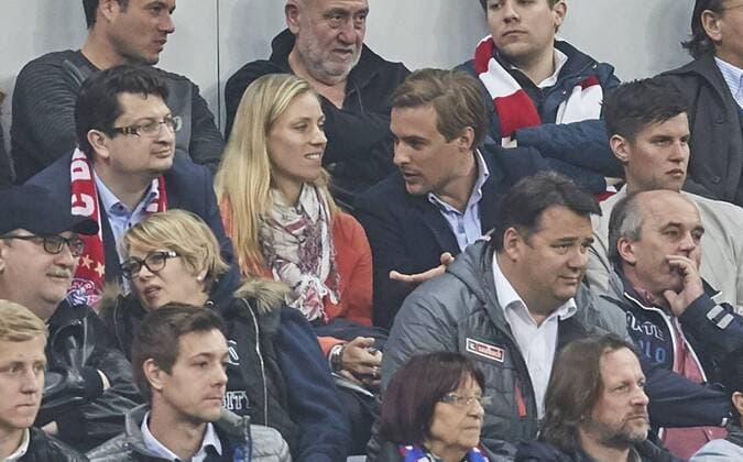 Tennis Star Angie KERBER FC BAYERN MUENCHEN - REAL MADRID Viertelfinale, Fussball UEFA Champions League, Muenchen, 12.04.2017 CL Saison 2016 2017
