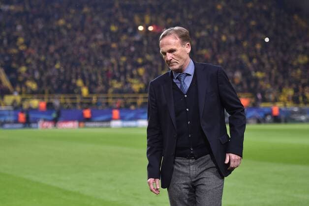 12.04.2017, Fussball, UEFA Champions League, Saison 2016 2017, Viertelfinale, Nachholspiel des am Vortages wegen des Terroranschlages auf den BVB Mannschaftsbus abgesagten Spiels, Borussia Dortmund - AS Monaco 2-3, Geschaeftsfuehrer Hans-Joachim Watzke, Hans Joachim Watzke, (Borussia Dortmund)