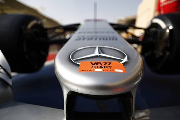 Bahrain Grand Prix, Sakhir 13 - 16 April 2017 13.04.2017 - Mercedes AMG F1 W08, detail 