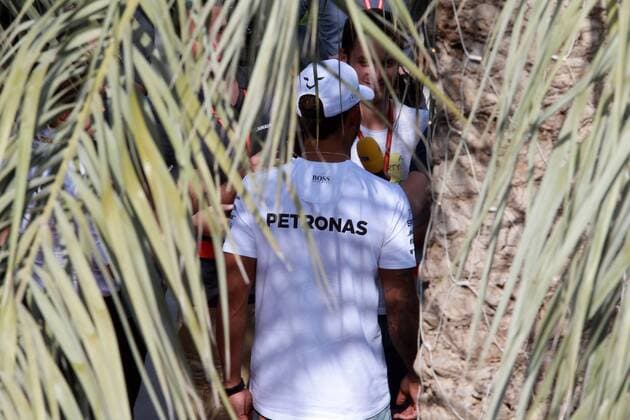 Bahrain Grand Prix, Sakhir 13 - 16 April 2017 13.04.2017 - Lewis Hamilton (GBR) Mercedes AMG F1 W08 