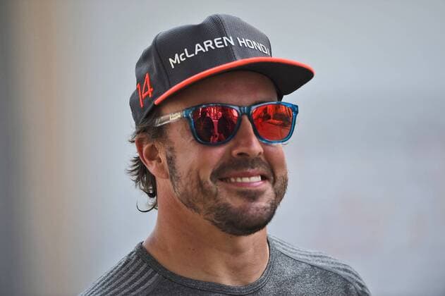 Fernando Alonso (McLaren Honda), Grosser Preis von Bahrain 2017, Media Day, Motorsport, Formel 1, 13.04.2017, Sachir Copyright: xAndre Eibner-Pressefotox EP_JAE