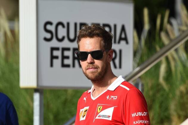 Sebastian Vettel (Scuderia Ferrari), Grosser Preis von Bahrain 2017, Media Day, Motorsport, Formel 1, 13.04.2017, Sachir Copyright: xAndre Eibner-Pressefotox EP_JAE