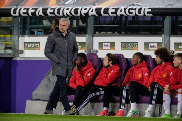 beim Europe League Viertelfinale zwischen RSC Anderlecht und Manchester United ManU am 13.04.2017 Anderlecht Copyright: xSchuelerx xEibnerx-xPressefotox EP_JSE