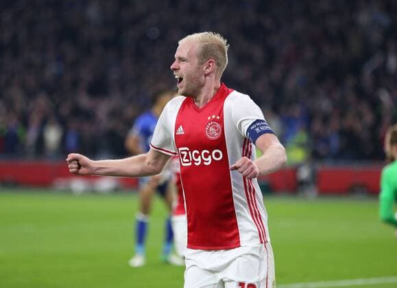 13.04.2017, Fussball, UEFA Europa League, Saison 2016 2017, Viertelfinale, Ajax Amsterdam - FC Schalke 04, ubel Davy Klaassen (Ajax Amsterdam)