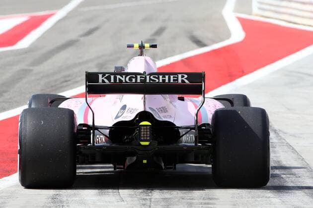 Bahrain Grand Prix, Sakhir 13 - 16 April 2017 14.04.2017 - Free Practice 1, Esteban Ocon (FRA) Sahara Force India F1 VJM10 