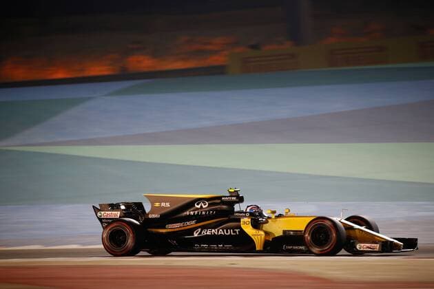 Motorsports: FIA Formula One World Championship WM Weltmeisterschaft 2017, Grand Prix of Bahrain, 30 Jolyon Palmer (GBR, Renault F1 Team), Sakhir Bahrain xHOCHxZWEIx