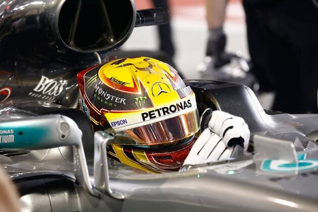Motorsports: FIA Formula One World Championship WM Weltmeisterschaft 2017, Grand Prix of Bahrain, 44 Lewis Hamilton (GBR, Mercedes AMG Petronas F1 Team), Sakhir Bahrain xHOCHxZWEIx