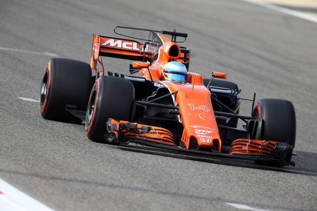 Bahrain Grand Prix, Sakhir 13 - 16 April 2017 15.04.2017 - Free Practice 3, Fernando Alonso (ESP) McLaren MCL32 